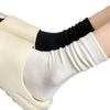 Women's Thin White Cotton Crew Socks - Boneless Design, Trendy Solid Color, Japanese Korean Style