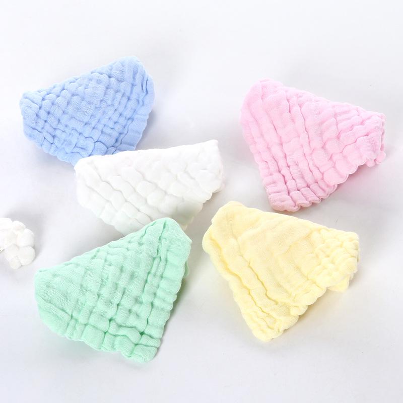 Children's Six-Layer Gauze Towel: Soft Newborn Pure Cotton Bib