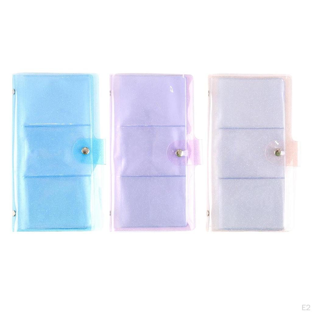 72 Pockets 3'' Album Home Storage Portable Card Photocard ID Holder