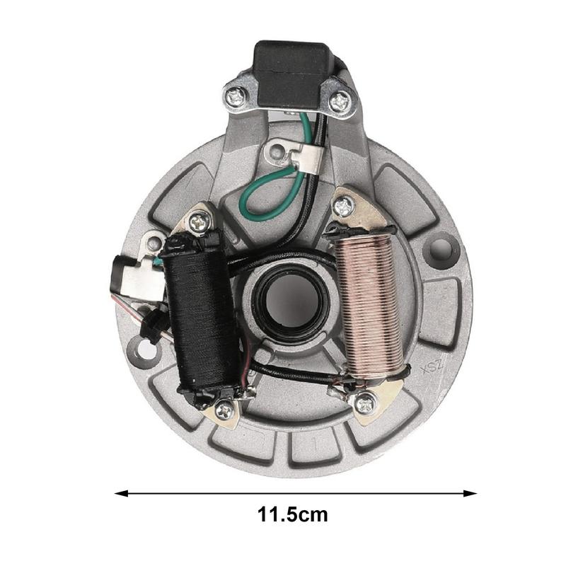 1 Set Ignition Stator High Strength Excellent Easy to tall Stator Plate for 50cc 70cc 110cc 125cc 4 Stroke Dirt Bike