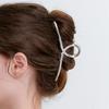 [SIGNATURE] ETOILE_LARGE TWIST MATTE Silver HC050