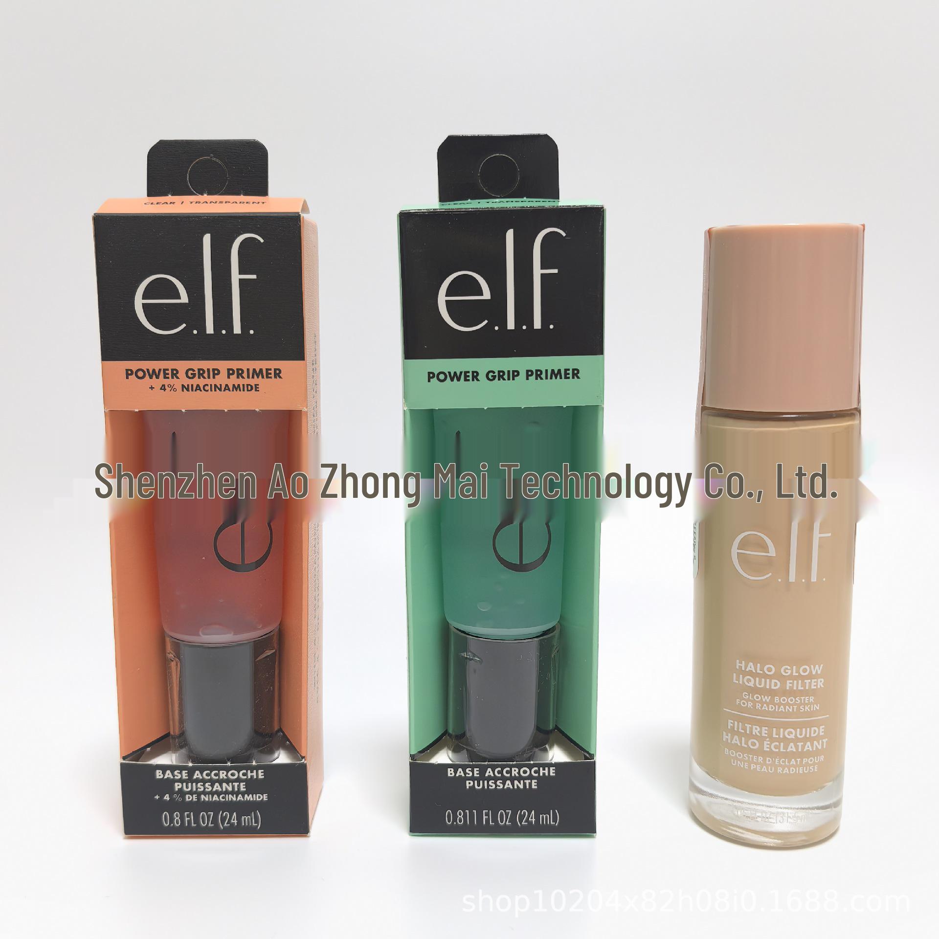 

В наявності ELF Halo Glow Рідкий хайлайтер та Праймер для тональної основи - Освітлення, Зволоження та Альтернатива покриттю Pink Gel 24ml