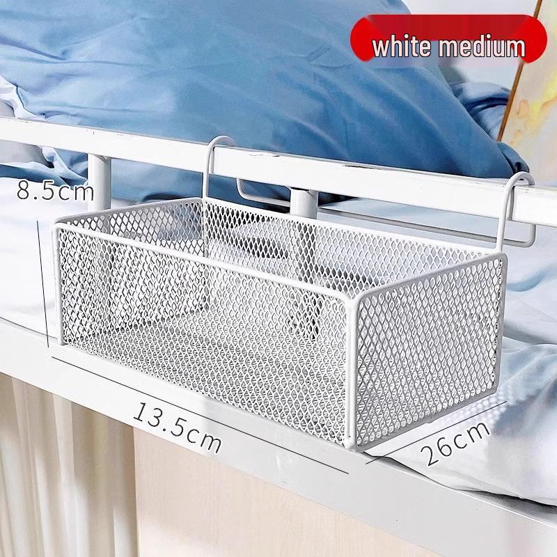 

Прикроватная подвесная корзина: Общежитие Верхняя полка для хранения, Органайзер для спальни без сверления