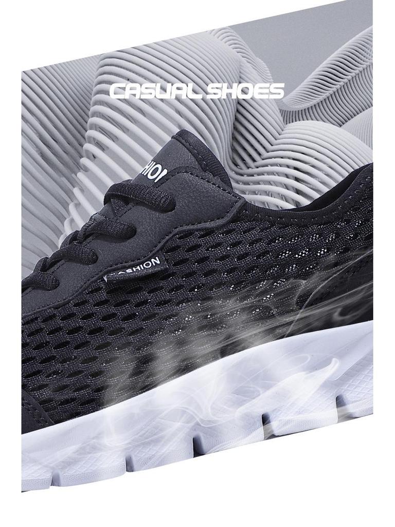 Men's Summer Mesh Shoes - Lightweight, Breathable & Fashionable Travel Footwear