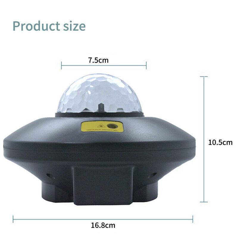 

Светодиодный проектор галактики, звездное небо, звезда, Bluetooth, музыка, ночник, пульт дистанционного управления USB-5V