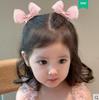 OuJyO Girls Hair Accessories Kids Gift Case Pink 5 Piece Hair Ties for Large Hair Hair Clip Bangs Stylish Kids Hair Ties for Hair Clips for Hair