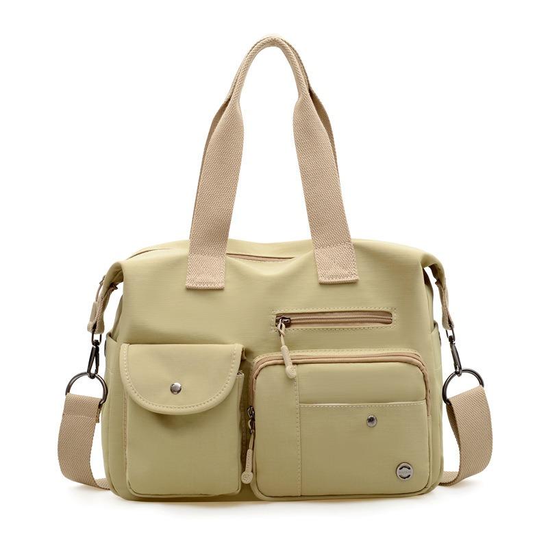 Large capacity nylon shoulder messenger cloth bag tote bag fashionable new portable multi-pocket women's bag