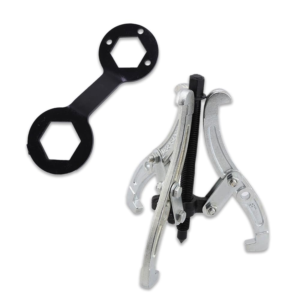 HIRAISM Washing Machine Disassembly and Repair Hex Wrench Gear Puller Maintenance Tool Inner Diameter Puller Movement Range (Wrench 36mm/38mm +