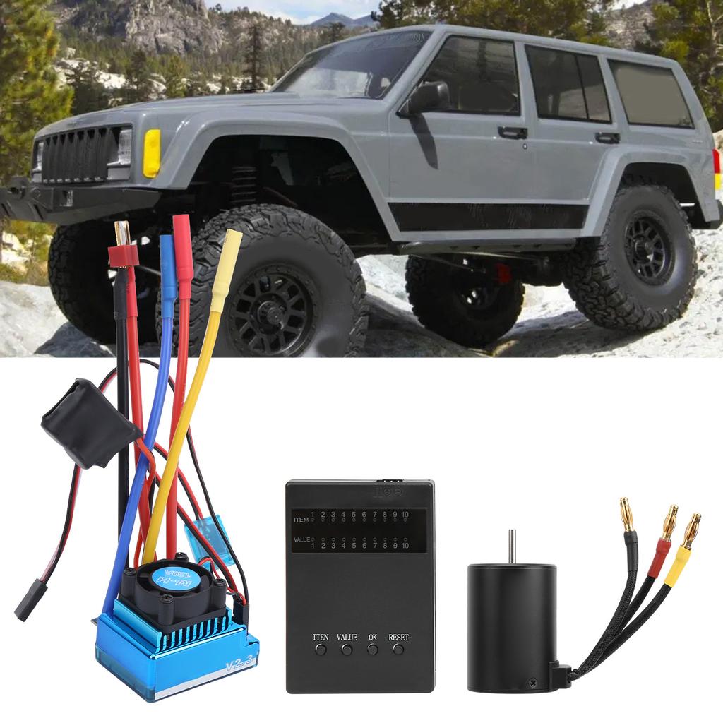 Fdit Moteur Brushless 3650 2300KV avec ESC 60A Ensemble de moteur sans Fdit Moteur Brushless 3650 2300KV avec ESC 60A Ensemble de moteur sans