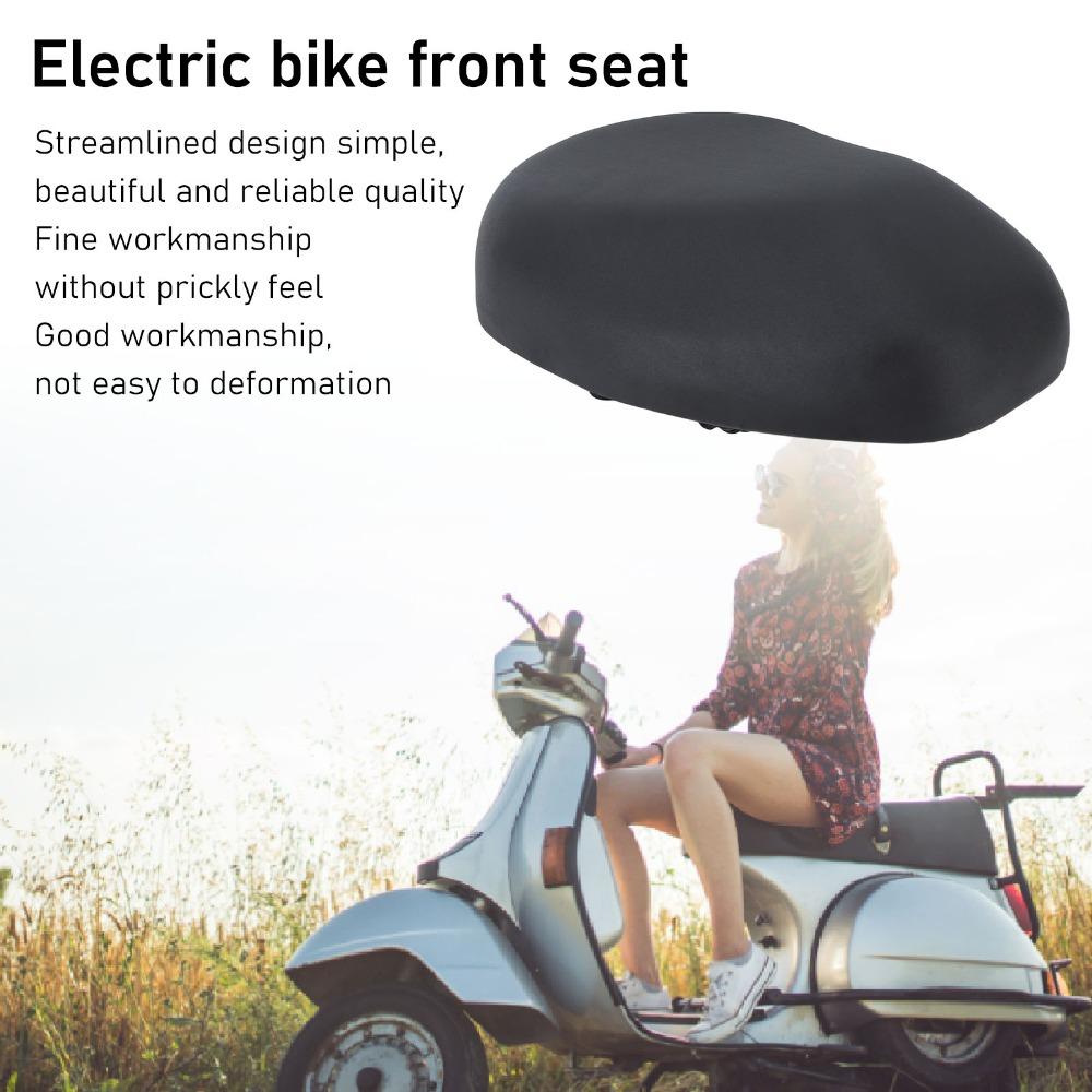 PU Electric Bicycle Seat Waterproof Electric Saddle Durable Electric Bicycle Saddle  Mountain Bike