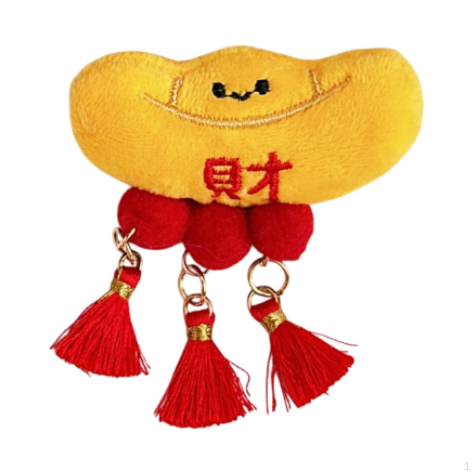 

Брошь Китайское Годовое Благословение Подвесное Украшение для Празднования Ingot