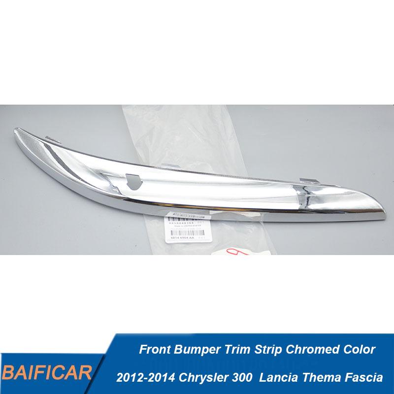 Brand New  Front Bumper Trim Strip Chromed Color Right 68146904AA,Left 68146905AA For Chrysler 300 Lancia Thema Fascia Chromed Left