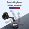 Foldable 360° Car Phone Holder with MagSafe Magnetic 15W Wireless Charger & Metal Navigation Mount