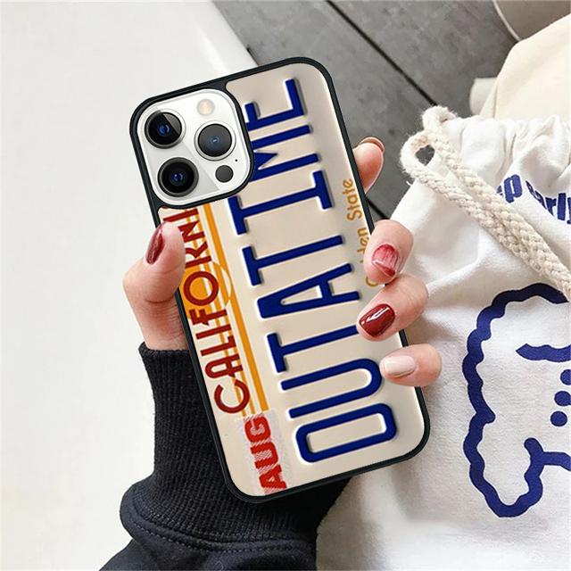 Flux Capacitor Back To the Future Cover For iPhone 17 Air 15 16e 14 13 12 Pro Max 11 Pro Max Plus Phone Case Coque