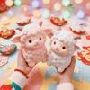 PVC Cute Sheep Bank Pastel Pink Shatterproof Piggy Banks Zodiac Lamb Coin-box  Nursery Rooms