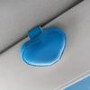 Car Mounted Glasses Clip Multifunctional PU Leather Sunglasses Clip Car Sunshade Card Storage Ticket Clip