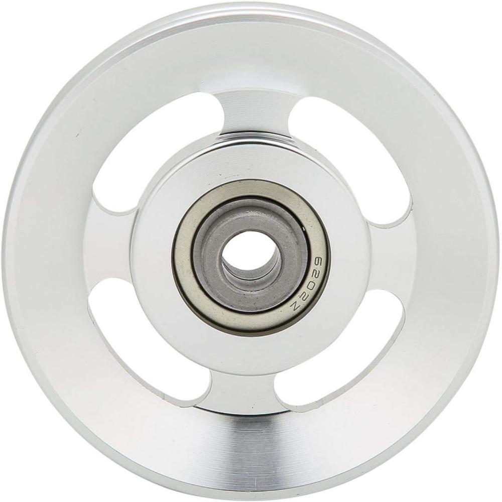 Universal Fitness Pulley Wheel Silver Pulley Wheel Strength Training Pulley Home Gym Upgrade