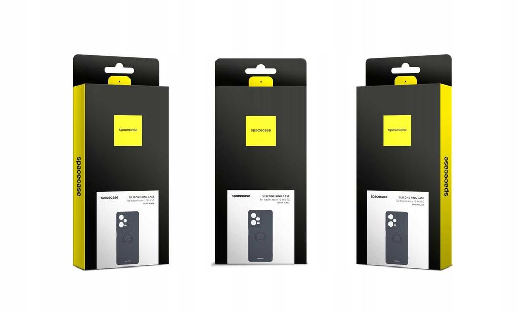 Sc Silicone Ring Redmi Note 12 Pro 5G Black