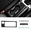 Carbon Fiber Gear Shift Cup Holder Frame Trim for Skoda Octavia 2015 2016 2017 2018 2019 2020 Interior Moulding