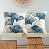 Artistic Ginkgo Leaf Pillow CoversLiving Room Sofa Cushion Cover, Soft and Comfortable, Bedroom Room Decoration