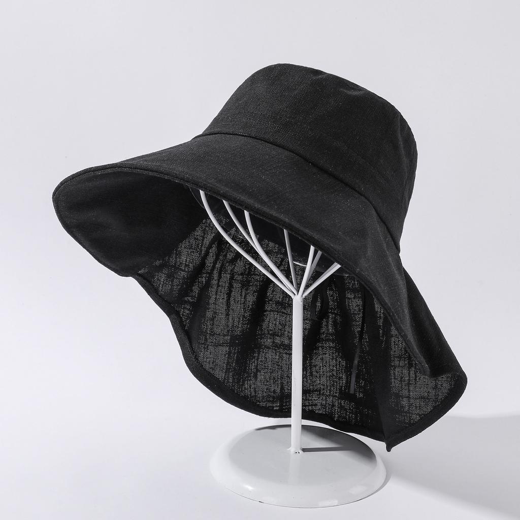 Women's Summer Outdoor Sun Protection Hat Wide Brim UV Shield Bucket Hat for Beach Cycling Hiking Lightweight Breathable