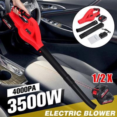 388VF Electric Air Blower Cordless Vacuum Blower Vacuum Cleaner Dust Leaf Collector Blowing Garden Power Tools