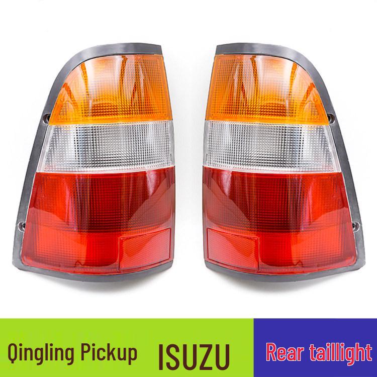 Qingling Pickup Truck Tail Light Assembly for 98TFR Isuzu: Rear Brake Light, Reversing Light, Turn Signal.
