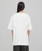 LALAFOX Corset Printing Oversized Sweat Shirt White Bq4Ch001