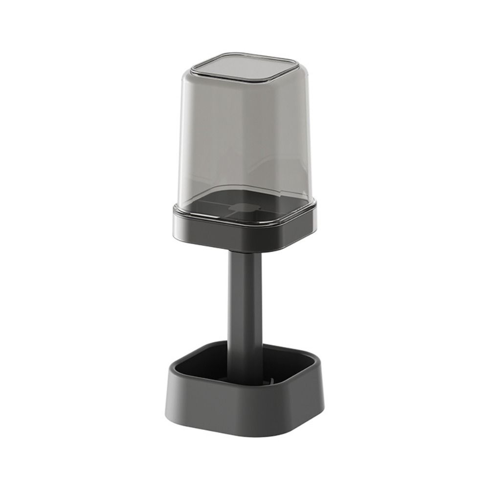 

Removable Toothbrush Holder Plastic Mouthwash Cup Toothpaste Bracket Toothpaste Storage Rack Home чёрный