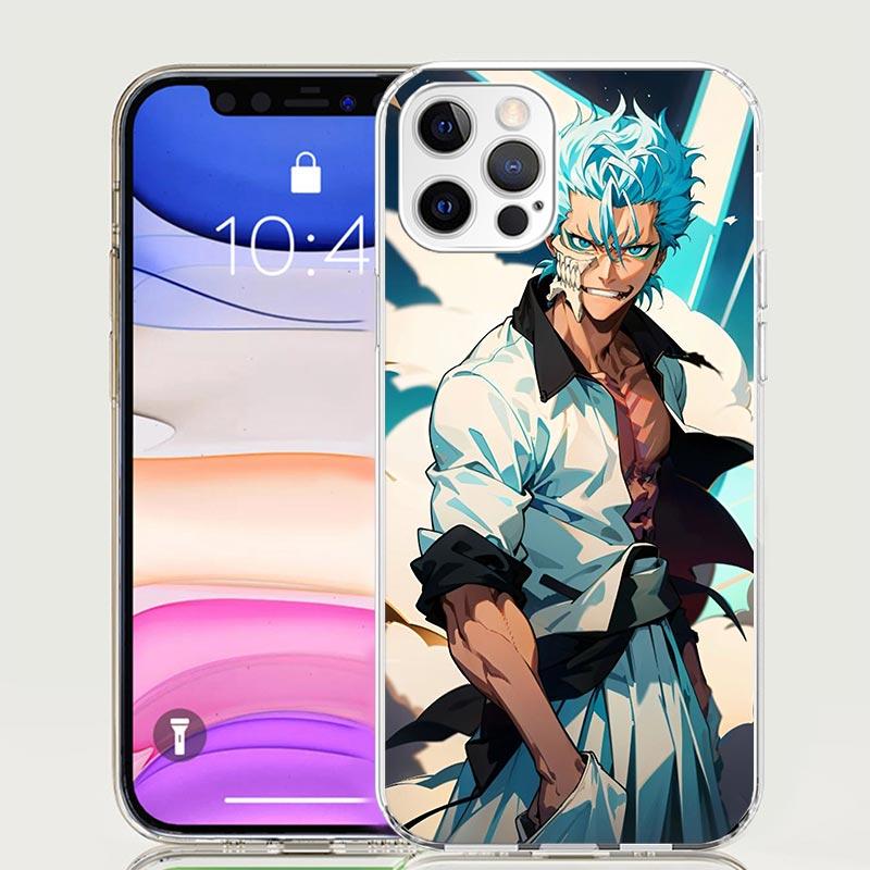 Grimmjow 6 Bleach Phone Case For iPhone 17 Air 16 15 Plus 11 14 Pro Max 13 Mini 12 7 8 + SE Pattern Art Customized Cover 17 Air