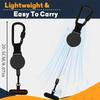 Retractable Anti Theft Smartphone Lanyard Safety Strap Practical Pull-Reel Mobile Phone Lanyard with Carabiner for Outdoor Sport