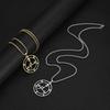 VASSAGO Sigil of Lilith Necklace Satanic Wiccan Jewelry Hecate Goddess Pendant for Women Men