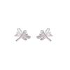 Banyan Tree S925 Sterling Silver Butterfly Ear Bone Clip Earrings