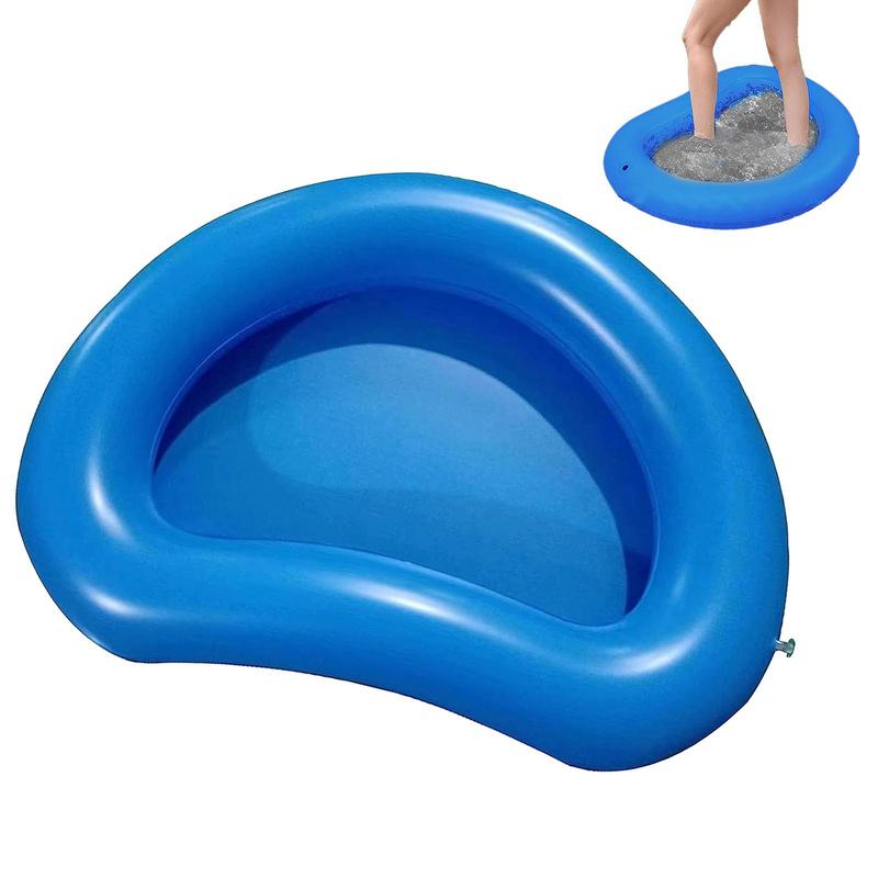 Inflatable Pool Foot Bath Basin Portable Foldable Pool Footbath Soaking Pool Footbath Washing Swimming Pool Accessories Clean