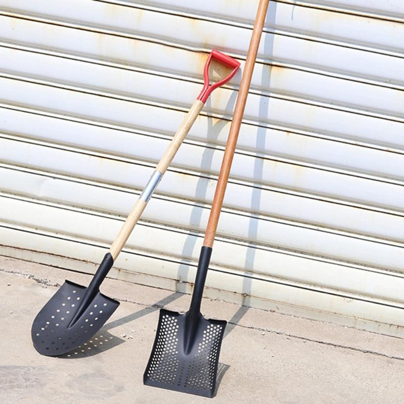 Ergonomic Leaking Soil Spade Head Shovel Head With Carbon Construction For Outdoor Hiking Trail Maintenance Tool