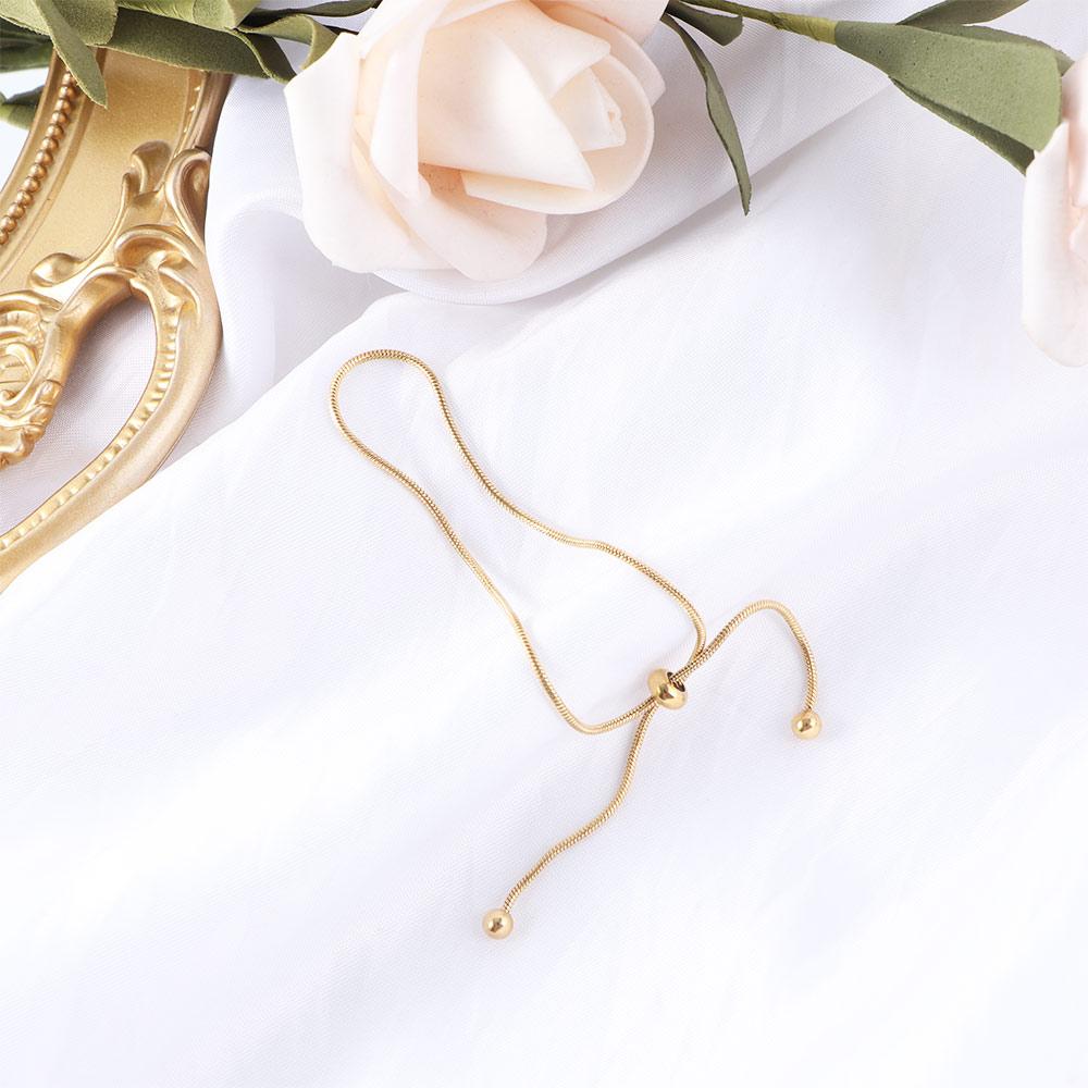 Beads Girls Party Accessories Pull-out Anklet For Women Gift Adjustable Bracelet Fashion Jewelry