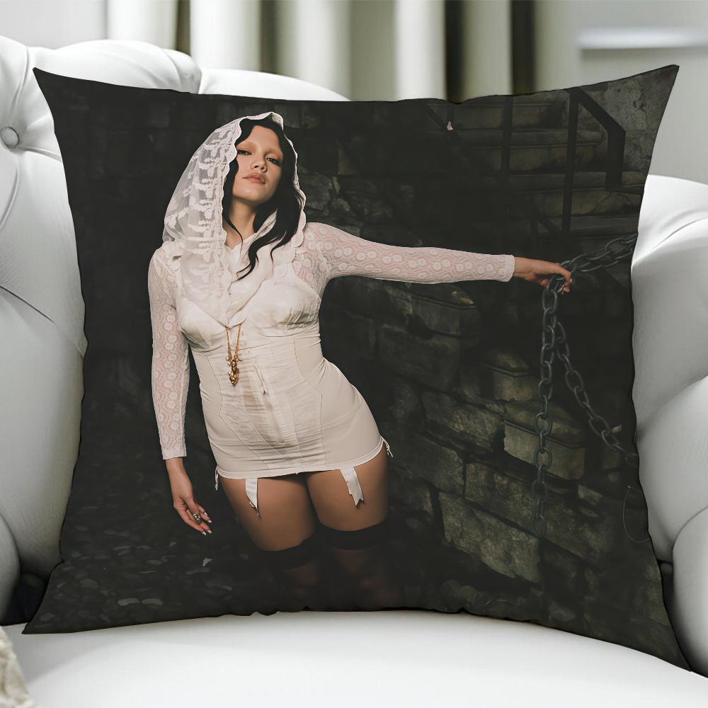 

AAlessi Rose Singer cushion cover Birthday Anniversary Gifts Double Sided Printed Zipper Cushion Cover Soft Skin Bedding 30x30cm