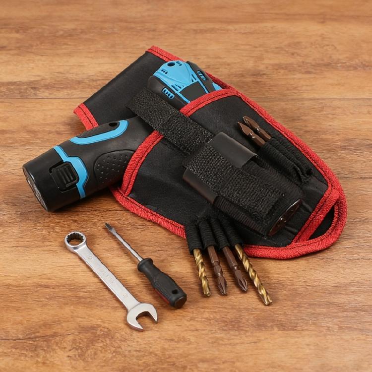 Efficient Storage Pouch for 12V Drills Holsters Multiple Pockets Durability Waterproof Polyester Tool Bag Waist Pack