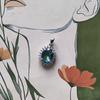 Серебряная подвеска с мистик топазом 2.113ct (2203889)