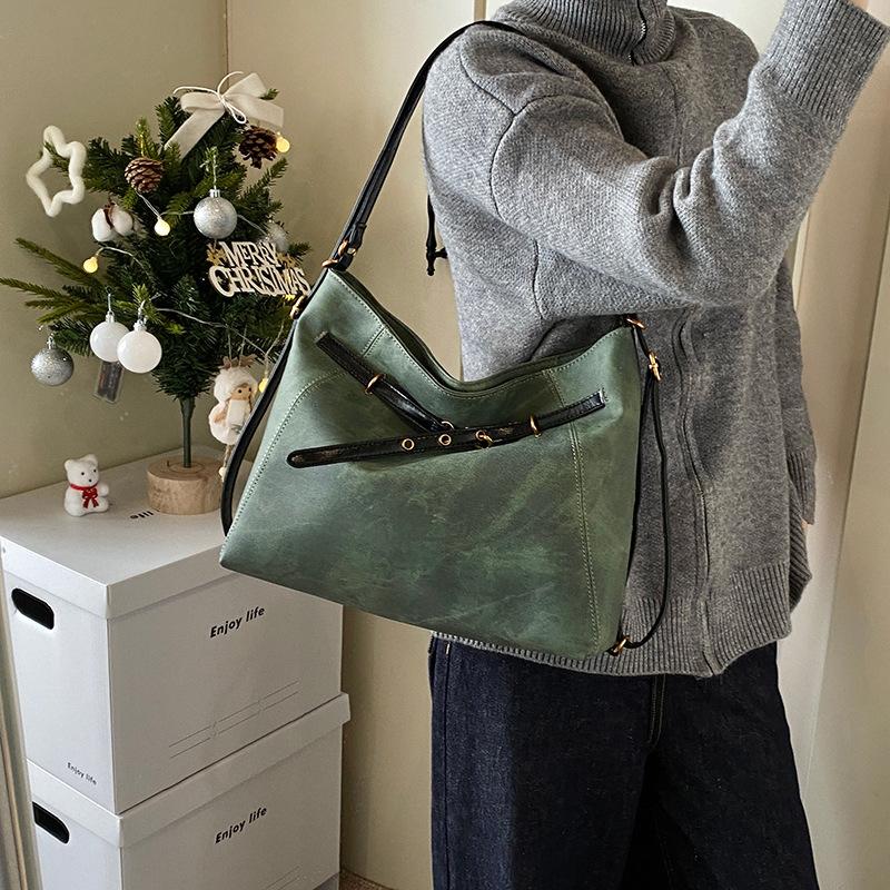 Premium sense retro large-capacity backpack bag women's 2025 autumn and winter new multi-purpose shoulder messenger bag tote bag