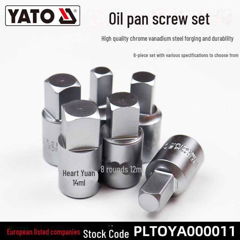

Набор сливных болтов масляного поддона YATO 3/8 дюйма 6-piece set YT-05997