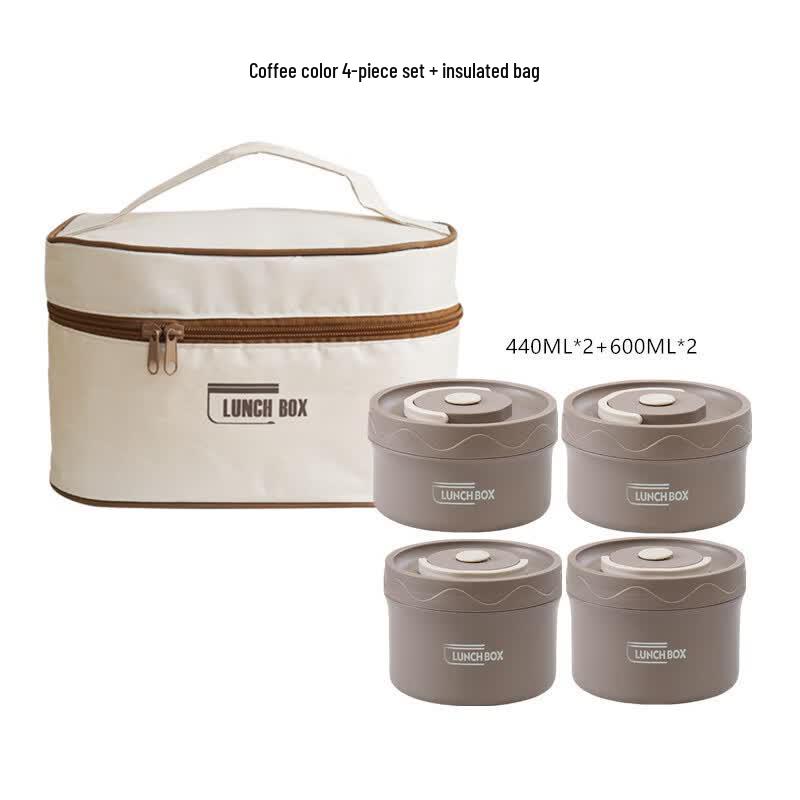 

ZISIZ 304 Stainless Steel Portable Lunch Box Set