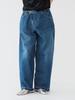 Beams Boy Work Pants [Special Order] Lee X Maturely Denim Asymmetric Pants, Women's, Blue, Size S