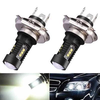 2Pcs H4 9003 60W 6000K Auto Fahrzeug LED Scheinwerfer Hohe Abblendlicht Nebel
