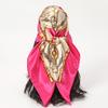 Satin Square Scarf Women Muslim Hijab Elegant  Print Silk Neckerchief Shawl Wraps Headband Handle Hair Accessories Bandana