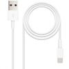 Nanocable Nanocable Usb 2-0 To Iphone Lightning Cable - Usb Male Male White 2m