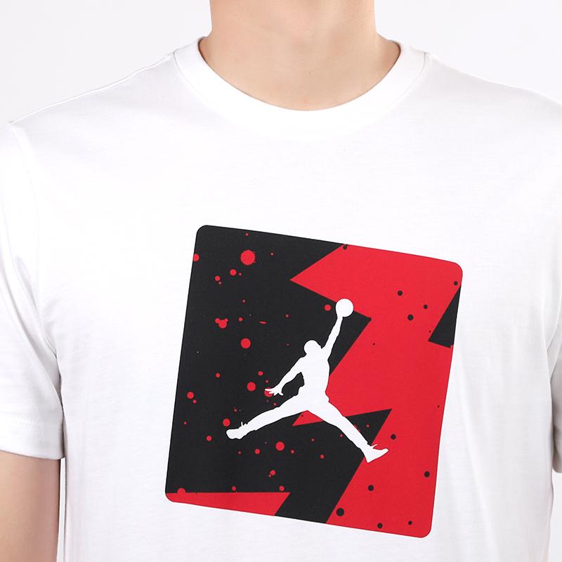 Jordan Printed Crew Neck Short Sleeve T-Shirt Men Tops CJ6245-100