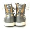 Nike Sneakersy Blazer MID High Cut Srebrno-Złote Rozmiar 23.5cm(UŻYWANY)