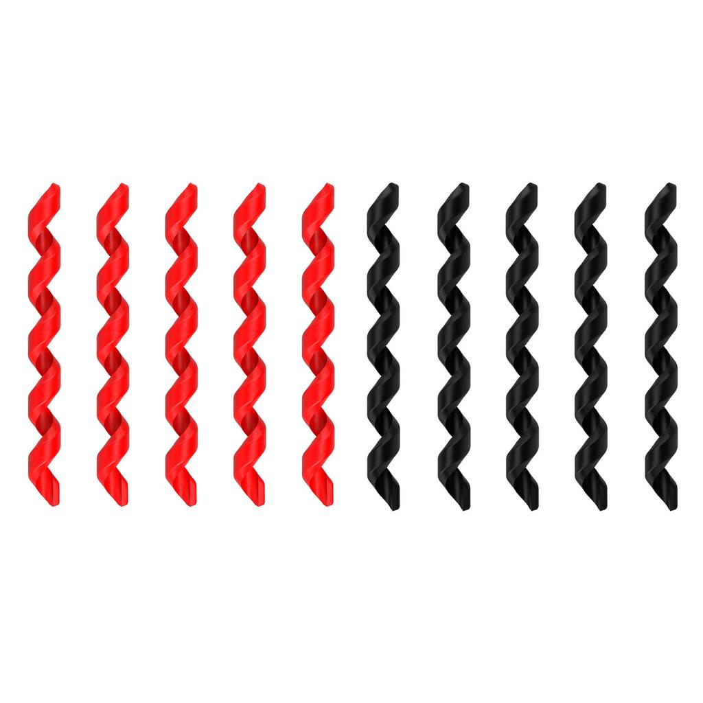 5Pcs Elastic Rubber Bike Brake Cable Sleeves Housing Protect Bicycles Lines Easy Installation Enhances Brake Line Safety