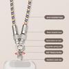 2-in-1 Schnelllade-Handy-Trageband Typ C Datenkabel Handy-Hängeleine Handy-Lanyard Reisen